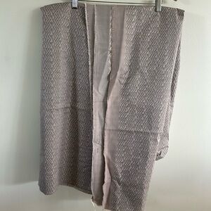 Fortuny fabric Elegant Gray Textured